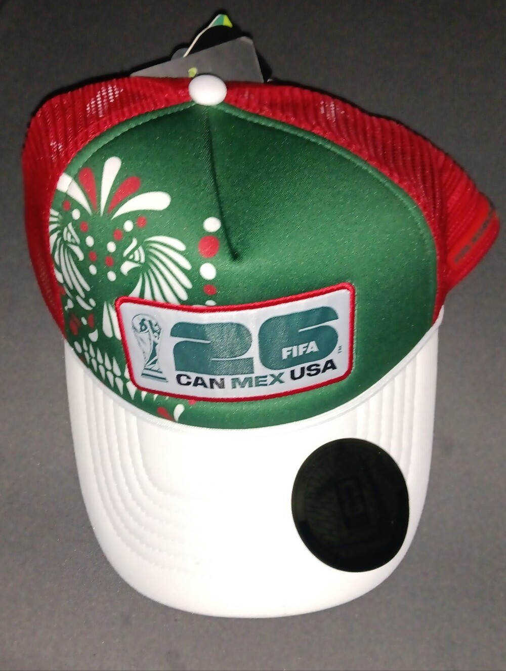 Collector Find  FIFA World Cup Green Hat Lot Of 3